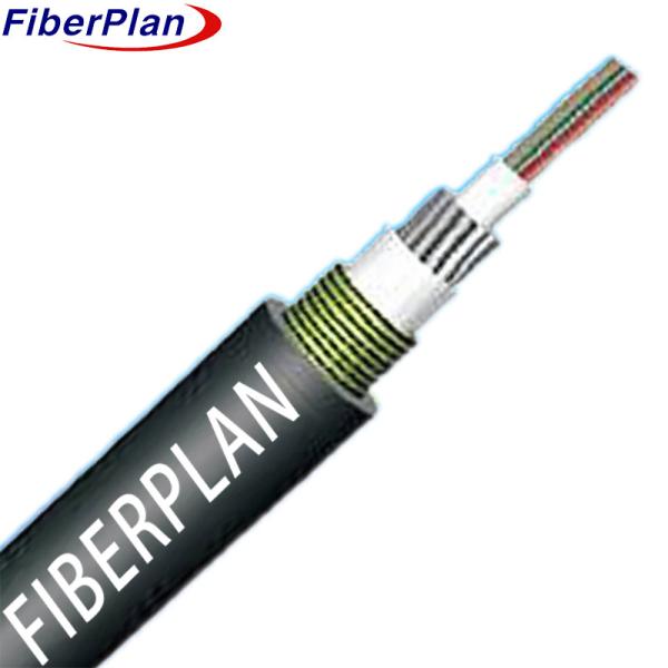 Quality GYXTS Armored Outdoor Rated Fiber Optic Cable for sale