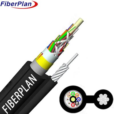 China High Performance Self Supporting Aerial Fiber Optic Cable For Outdoor Use GYFTC8A for sale