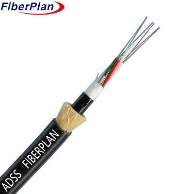 China All Dielectric Self Supporting ADSS Fiber Optic Cable for sale