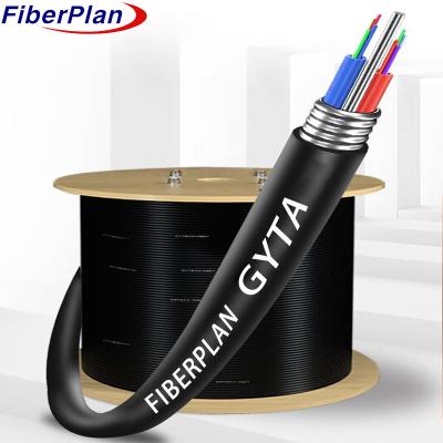 China Aluminum Tape Layer Stranded Loose Tube Outdoor Cable GYTA for sale