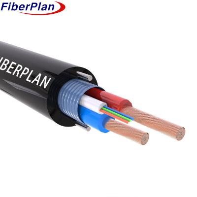 China High Speed Communication 4-12 Core Optoelectic Composite Cable for sale