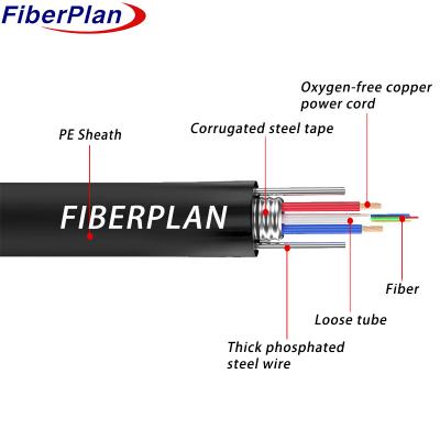 China Good Quality Communication Photoelectic Composite Fiber Optic Cable for sale