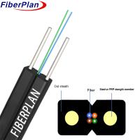 Quality 1-4 Core SM Bare Fiber Indoor FTTH Drop Cable for sale