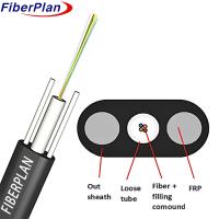 Quality FTTH Multi Core Loose Tube Type Fiber Optic Drop Cable for sale