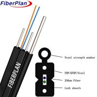 Quality Fiber To The Home Aerial Outdoor Drop Cable Self Support FTTH for sale