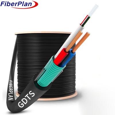 China Optoelectric Composite Fiber Optic Cable GDTS for sale