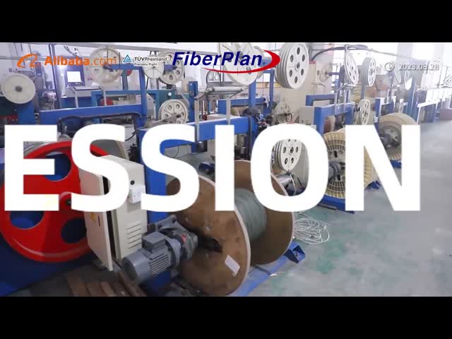 Fiber optic cable factory