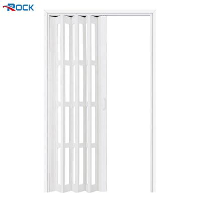 China ISO COA Waterproof PVC Sliding Door Accordion Partition For Open Kitchen Living Room for sale