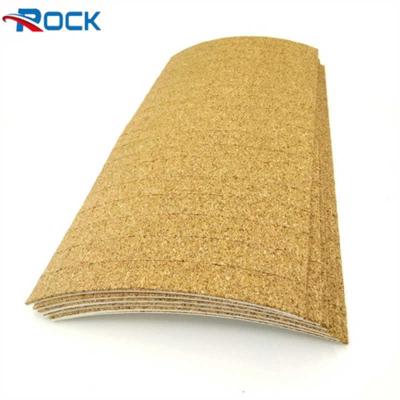 China Removable Adhesive Separator Cork Pads For Glass Easy Stick for sale