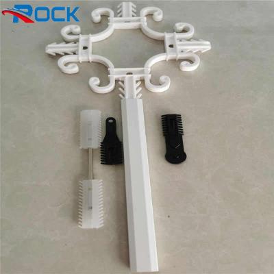 China 1607 white color decoration profile for double glazed window inserts for sale