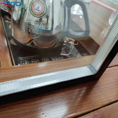 中国 二重ガラスのよじ登る表面のための変形の折り曲げられるアルミニウム スペーサ棒無し 販売のため