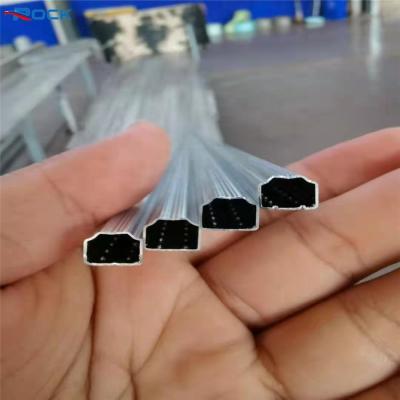 Cina Non ossidazione Linea di saldatura liscia Bar spaziatrice in alluminio per vetro e porte in PVC in vendita
