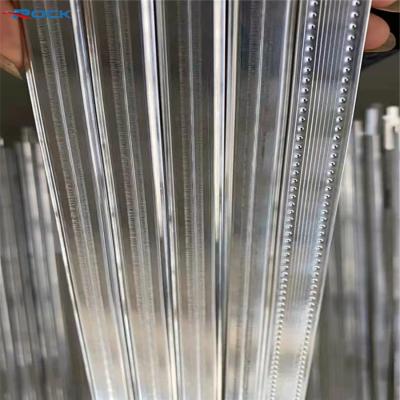 China High Frequency Welding Aluminum Spacer Bar 5M Double Glazing Spacer Bar for sale
