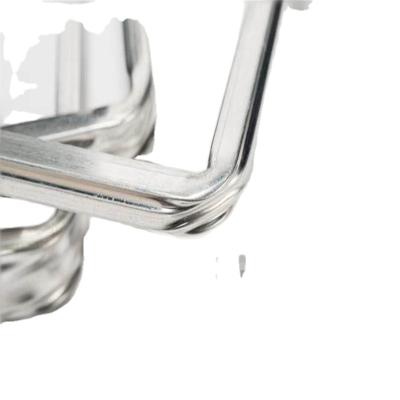China Barras espaçadoras de alumínio de dureza personalizada cor prata à venda