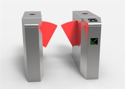 China Biometric Identifications Flap Barrier Gate for sale