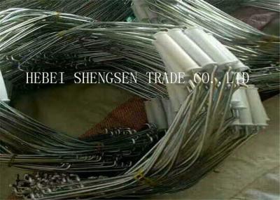 China Galvanized Wire Bucket Handles Fit American Market With Black / White Grip for sale