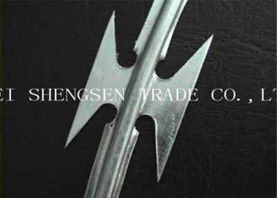 China Hot Dipped Galvanized Razor Blade Barbed Wire SS - 02 304 / 304L Concertina for sale