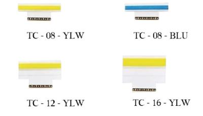 China SMT Double Sticky Splice Tape TC 8mm,12mm,16mm,24mm,yellow/blue/black color with Clip for sale