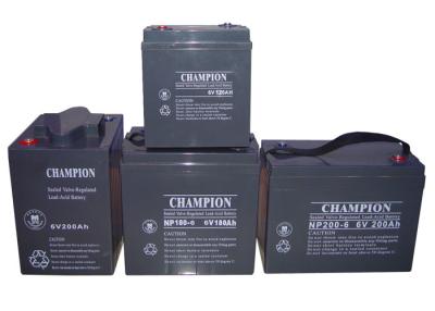 China China Champion Battery  6V NP Series Lead Acid AGM Battery, VRLA Battery, SLA Battery for sale