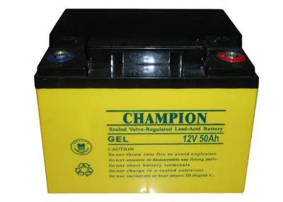 China China Champion Battery  12V50AH NP50-12-G Sealed Lead Acid GEL Battery, Solar Battery, Deep Cycle Battery for sale