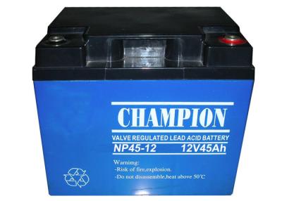 China China Champion UPS Battery  12V45Ah NP45-12 Lead Acid AGM Battery VRLA Battery, SLA Battery for sale