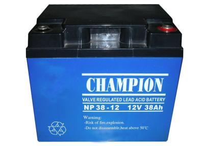 China China Champion UPS Battery 12V38Ah NP38-12 Lead Acid AGM Battery VRLA Battery, SLA Battery for sale