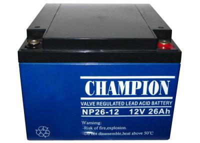 China China Champion UPS Battery 12V26Ah NP26-12 Lead Acid AGM Battery VRLA Battery, SLA Battery for sale