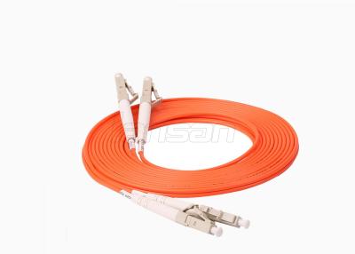 China Buen cordón de remiendo de la fibra del LC LC de la repetibilidad, cable de la fibra del solo modo OS2 en venta