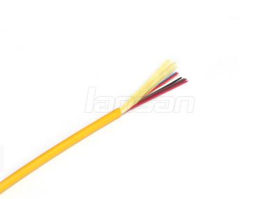 China 12 Core Single Mode Fiber Optic Cable GJFJV OS2 Tight Buffer For Telecommunication for sale