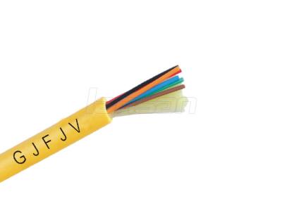 China OM3 24 Core Multimode Fiber Optic Cable Tight Buffered GJFJV For Telecommunication for sale