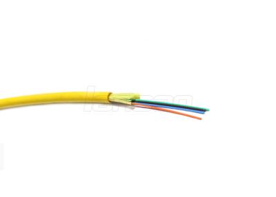 China Soft / Flexible Indoor Optical Fiber Cable Multimode 50 / 125 OM4 For Cabling for sale