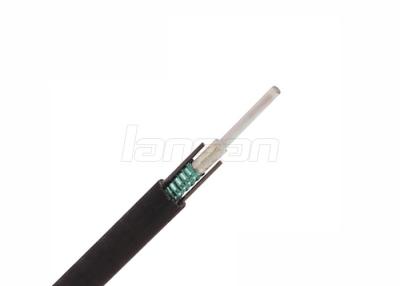 China GYXTW 9 / 125 OS2 Fiber Optic Single Mode Cable 2 - 24 Cores For Duct / Aerial for sale