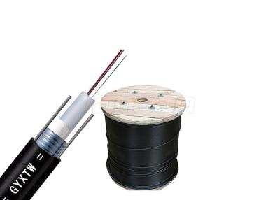 China LC SC Jacket OEM Mode Optical Fiber Cable GYTXW Loose Tube OS2 2 ~ 24 Cores for sale