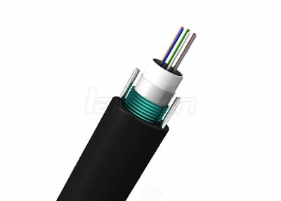 China Cabo de fibra ótica multimodo fraco do tubo OM4, cabo 50/125 exterior da fibra ótica à venda