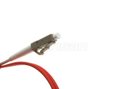China Simplex LC LC Single Mode Patch Cord OS2 , 1 Meter LSZH Patch Cord for FTTH for sale