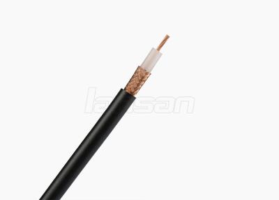 China 75 OHM Coaxial Cable RG59 , 96 Braiding Bare Copper CATV Coaxial Cable for sale
