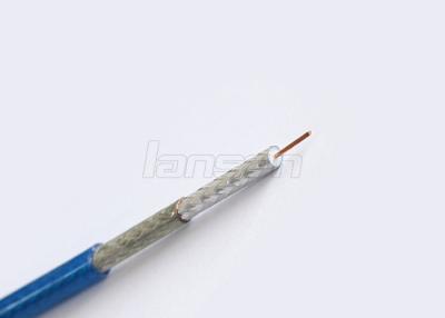 China 20 AWG CCS TV Coaxial Cable , 75 OHM Rg59 Coaxial Cable For CATV System for sale