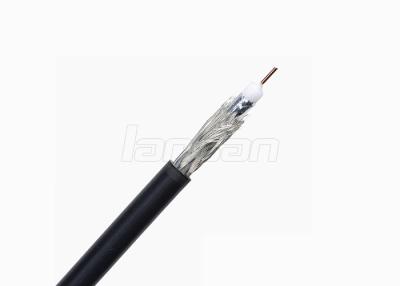 China Rg59 Coaxial TV Cable Bare Copper / CCS Coaxial Cable With PVC PE Jacket for sale