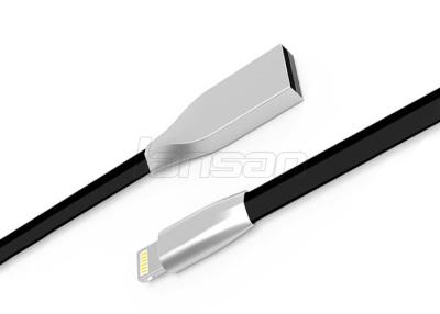 China cable de datos micro del cable USB de datos/USB 3,0 de la TPE de la aleación del cinc de 5V /1.5A para el teléfono elegante en venta