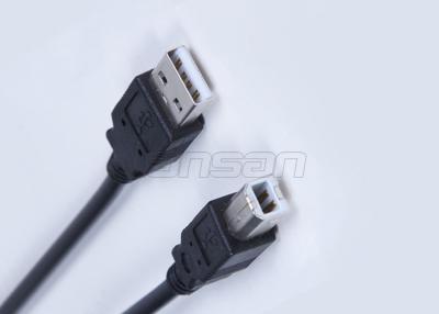 China USB 2.0 AM To BM Micro USB Data Cable Flame Reterdant PVC Jacket For Printer for sale