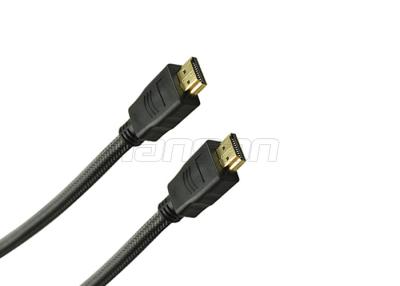 China La longitud modificó el cable de alta velocidad de HDMI para requisitos particulares para Ethernet 3D 4K/vuelta audio en venta