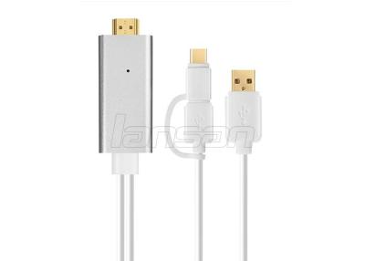 Китай 2 в 1 микро- USB/типе c к переходнике HDMI для типа телефона/Samsung c продается