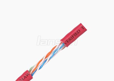 China LSZH Customized Indoor UTP Cat6 Lan Cable 23 America Guage Wire 305m/Pull Box for sale