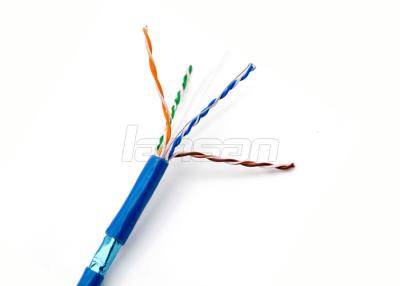 China Ethernet FTP Cat6 Lan Cable Quick Installation 4 Pair Network Cable For Multi Media for sale