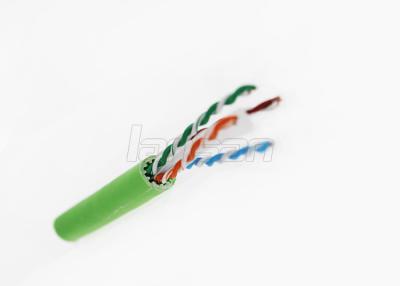 China Low Smoke Zero Halogen Networking Cat6 Utp Cable 500Mzh Frequency Solid 100% Copper for sale