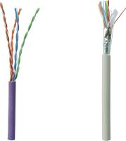 China 4 Pairs BC/CCA Network Ca Lan Cable For Voice Data / Graphic Image for sale