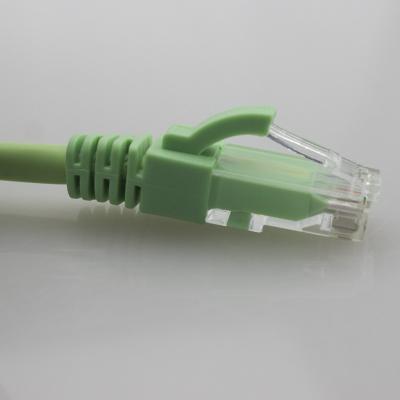 China Verbindungskabel des Ethernet-Kabel-/CAT6A schwemmte bloßen kupfernen humanisierten Entwurf an zu verkaufen