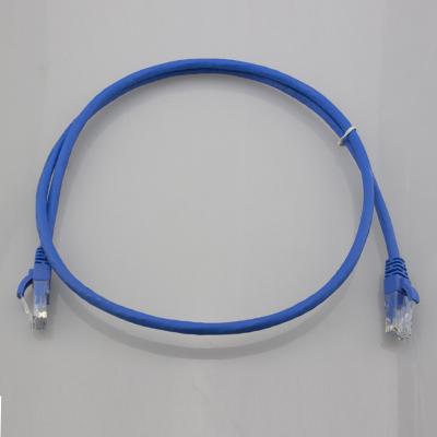 China HDPE Insulation 24AWG 4P Stranded Cat6 Patch Cord for sale