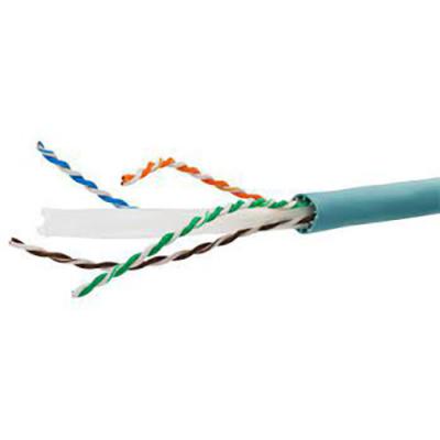 China UTP Cat6A Lan Cable 10G Unshield Solution Copper CCA CAT6A Ethernet Cable for sale