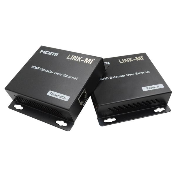 Quality 120M HDMI Extender AV Over IP 1080P With IR Support Point To Many To Many for sale